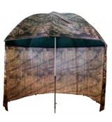 Dáždnik DELPHIN s predlženou bočnicou Camo 250 cm