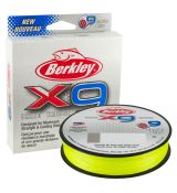 šnúra Berkley X9 Braid fluro green 17 kg 2000 m 0,17 mm